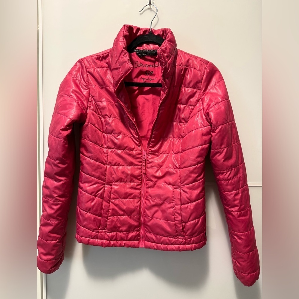 Aeropostale Pink Lightweight PufferJacket